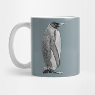 King Penguin in B&W Mug